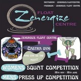 Press-Up - Squat Competition - castra gym
